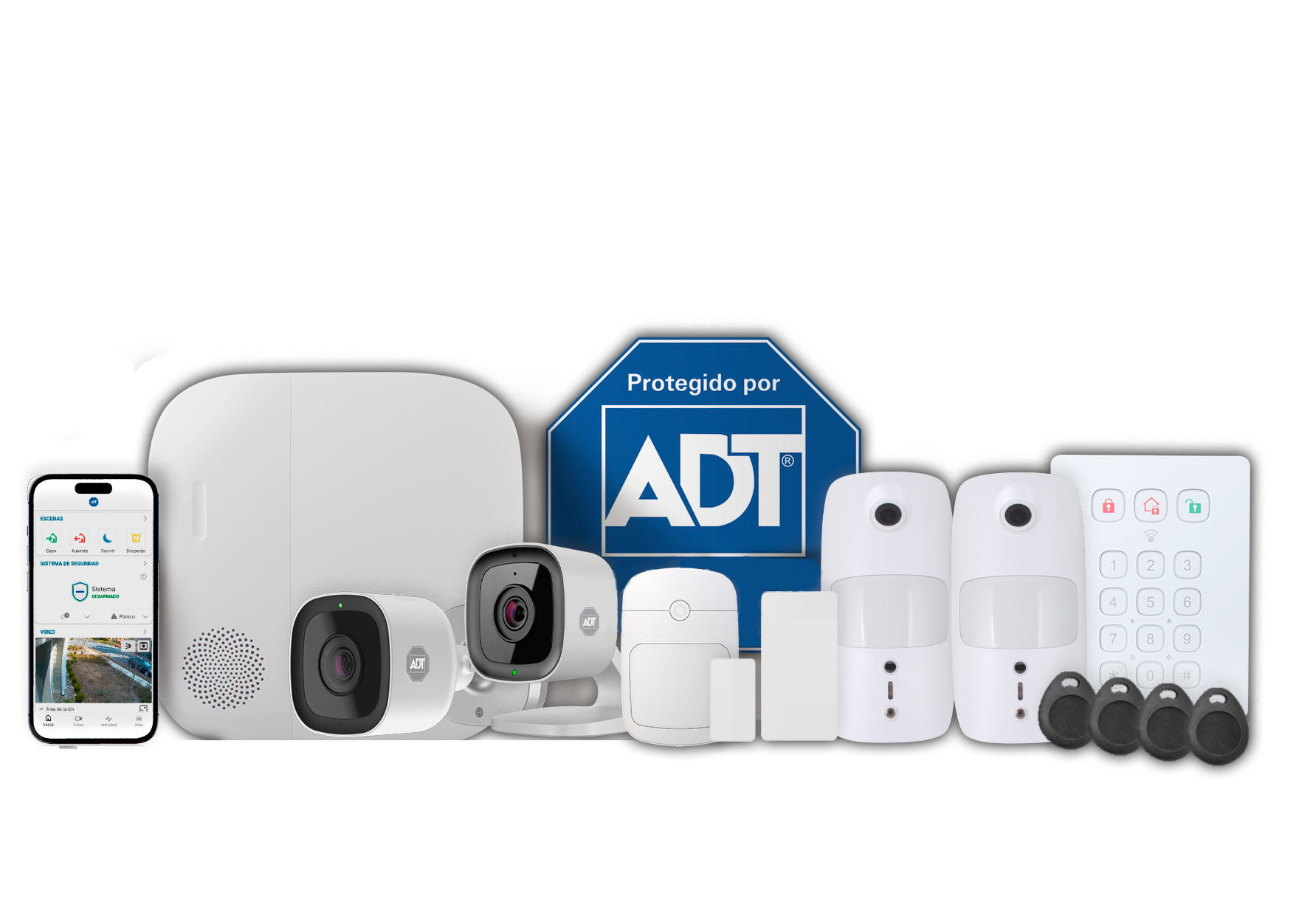 Equipo de alarma ADT